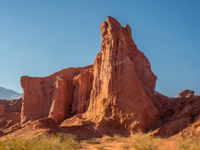 Quebrada de las Conchas, southernmost valley