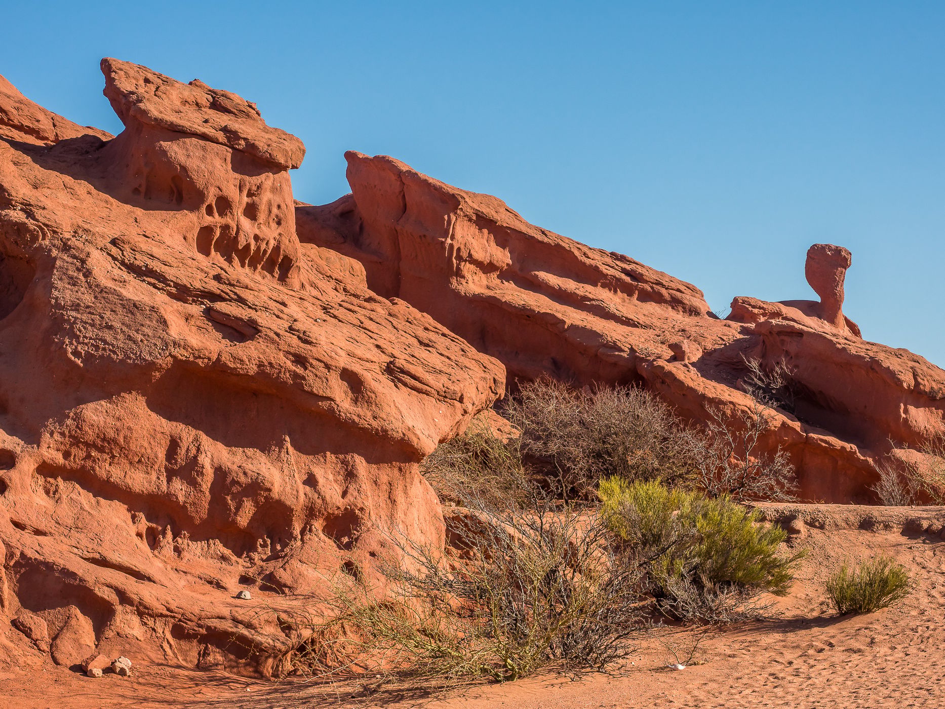 Quebrada de las Conchas, southernmost valley, Argentina