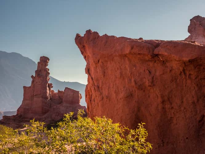 Quebrada de las Conchas, southernmost valley