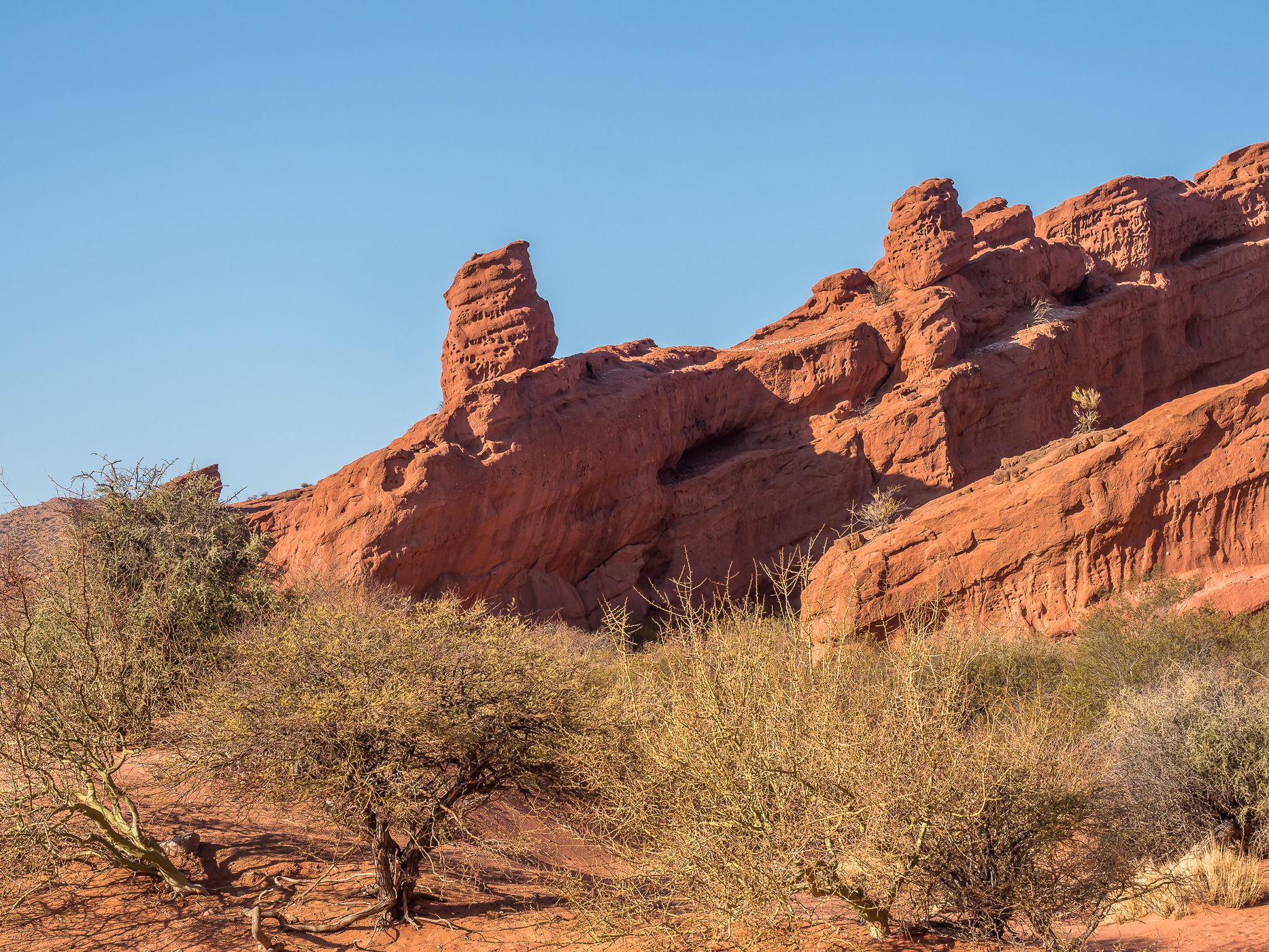 Quebrada de las Conchas, southernmost valley, Argentina