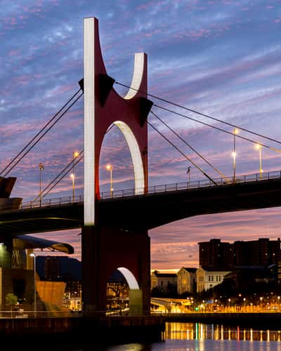 Riverside of Guggenheim Museum, Bilbao