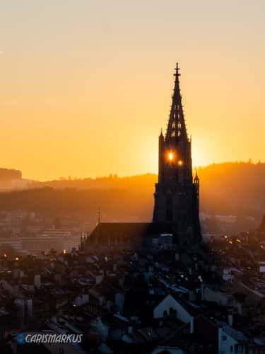  View over the Old Town of Bern