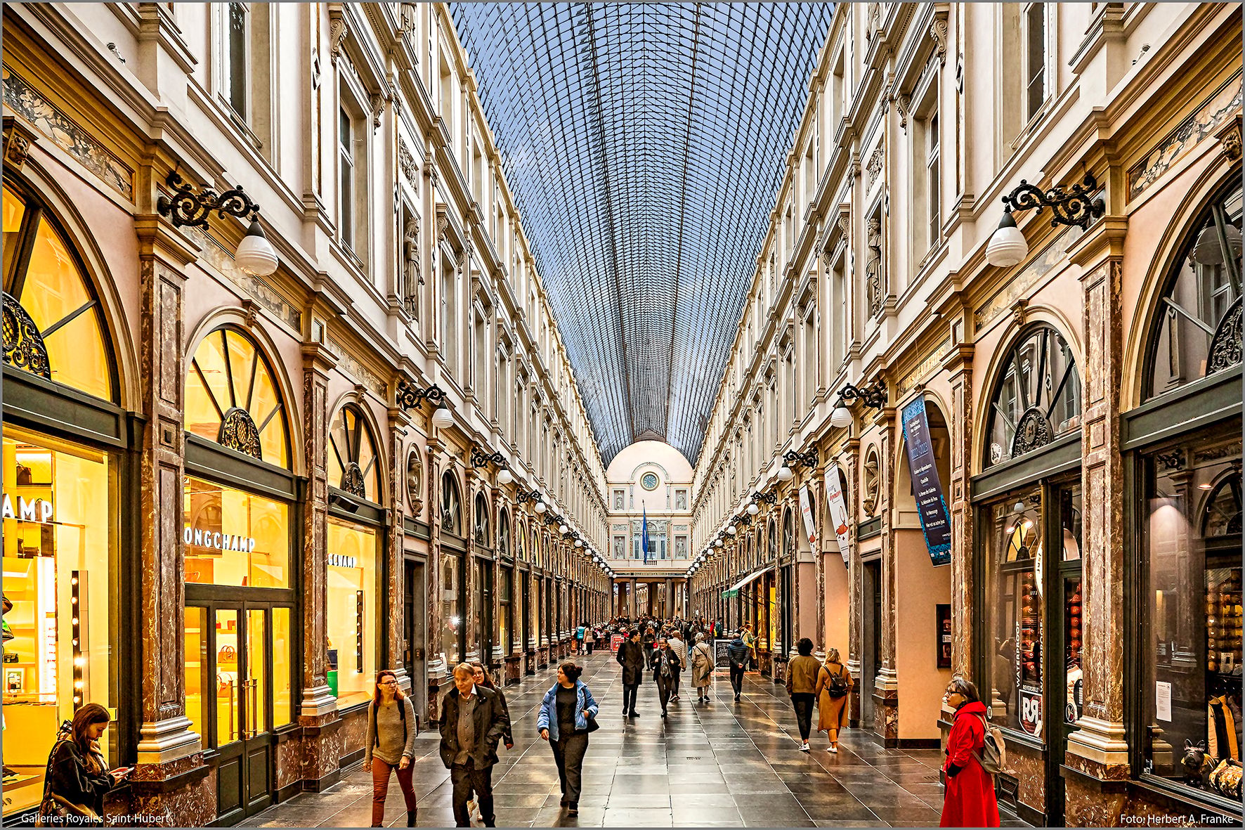 Galeries Royales Saint-Hubert, Brussels, Belgium