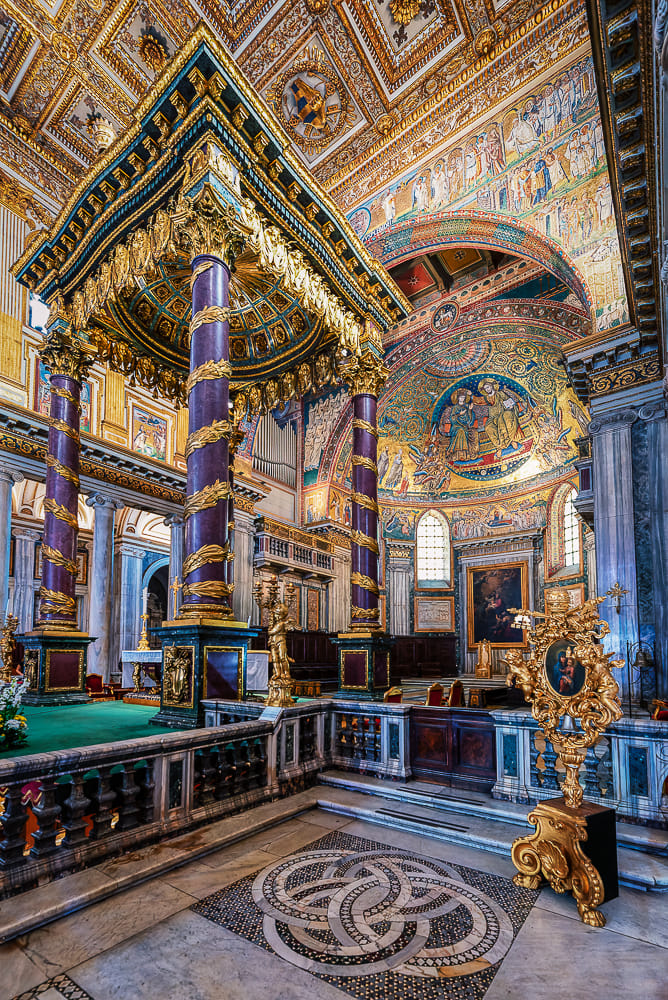 San Pietro in Vincoli (Inside), Rome, Italy