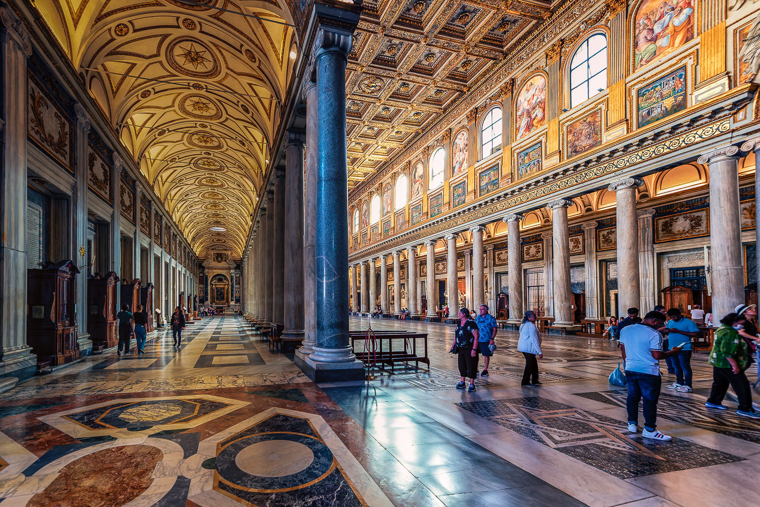 San Pietro in Vincoli (Inside), Rome, Italy