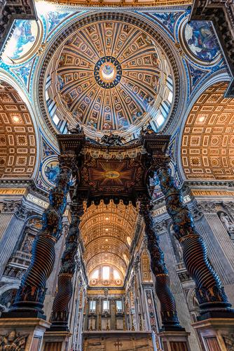 St. Peter's Basilica in Rome, indoors