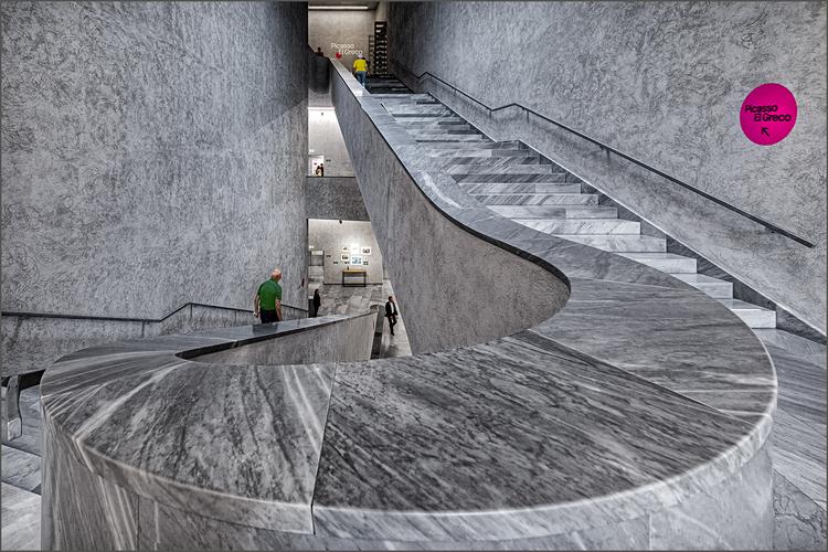 Staircase walk Kunstmuseum, Basel