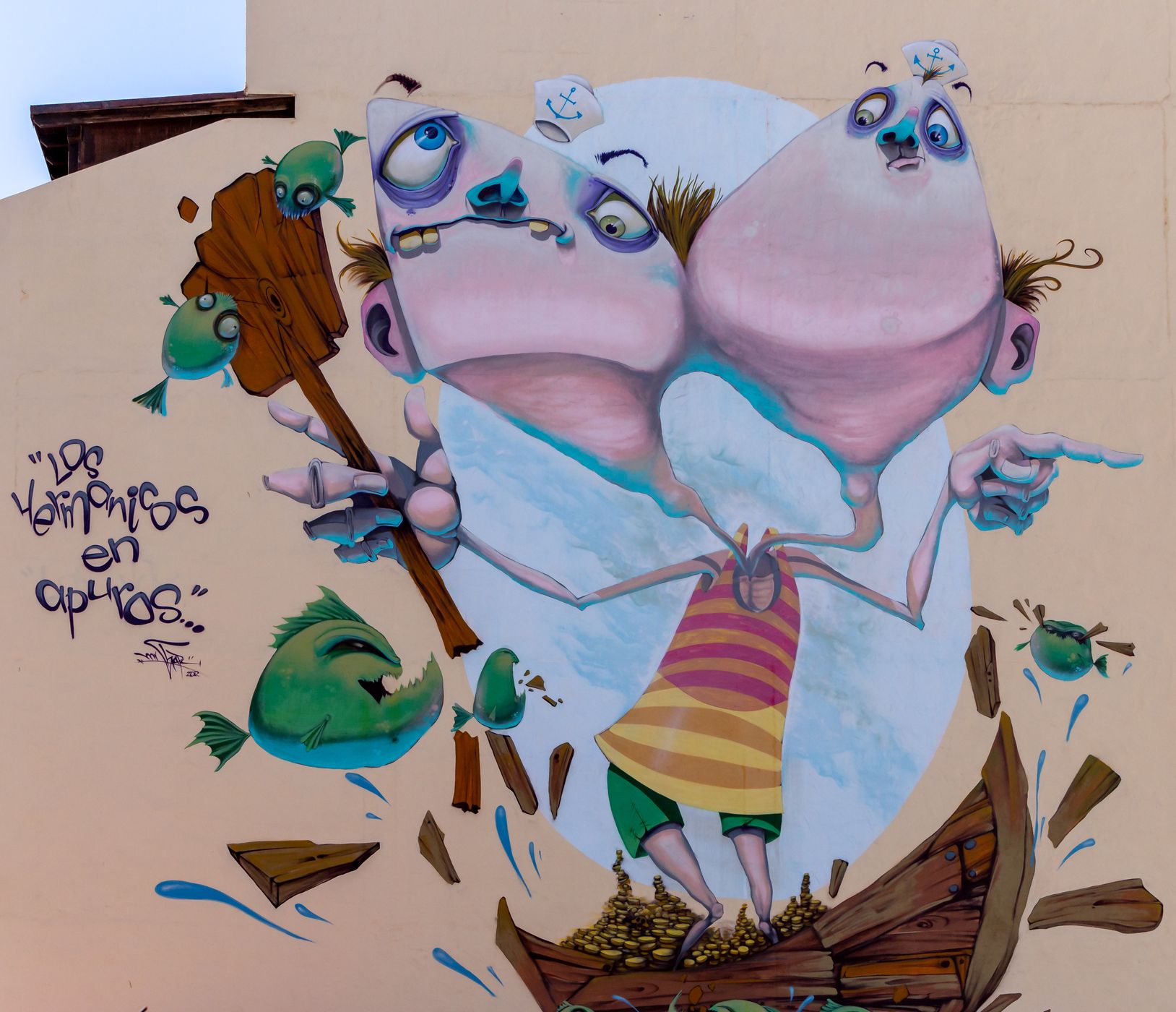 Street Art in Gran Tarajal, Spain