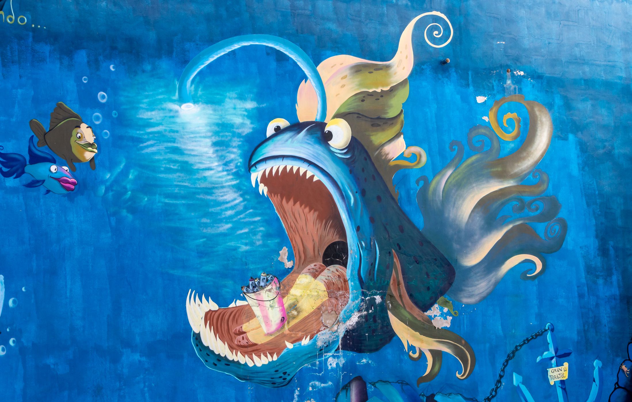 Street Art in Gran Tarajal, Spain