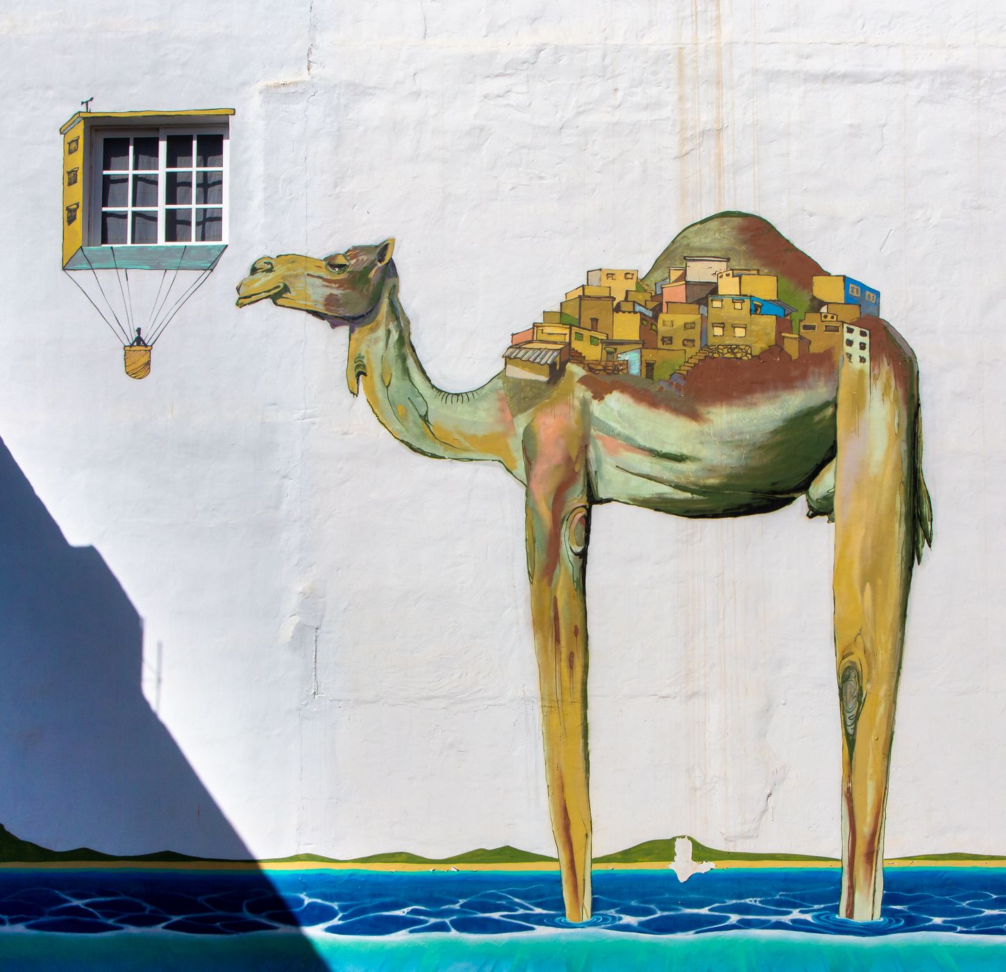 Street Art in Gran Tarajal, Spain