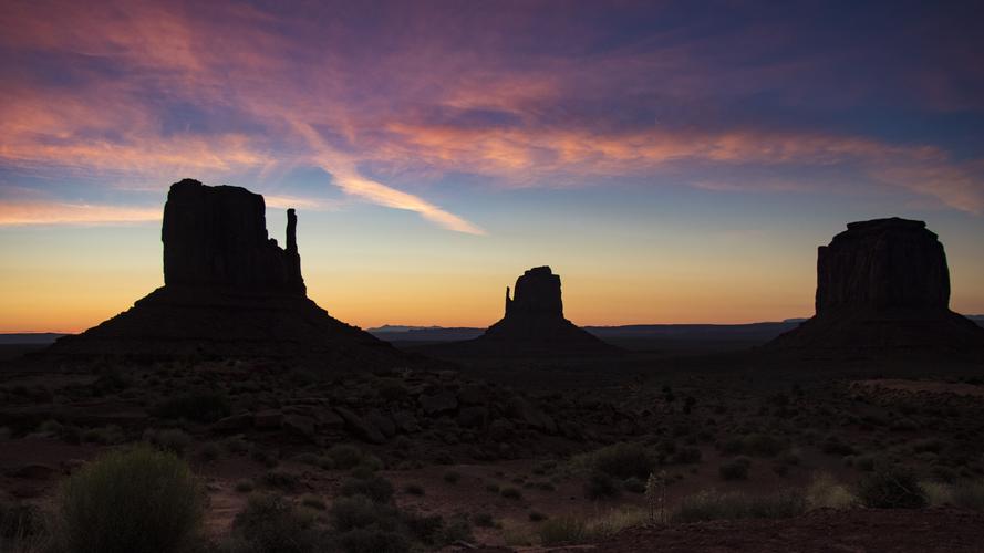 The Mittens. Monument Valley.