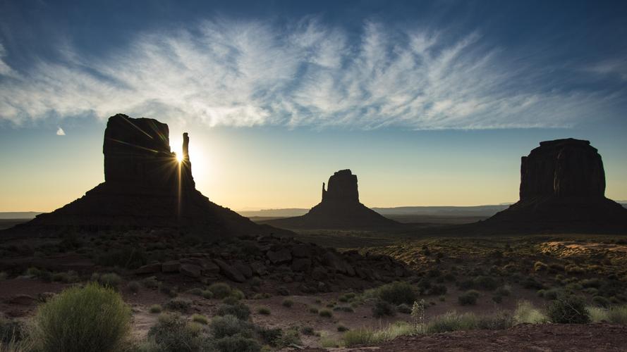 The Mittens. Monument Valley.