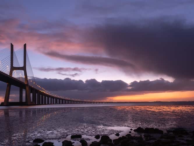Vasco da Gama Bridge, Lisbon
