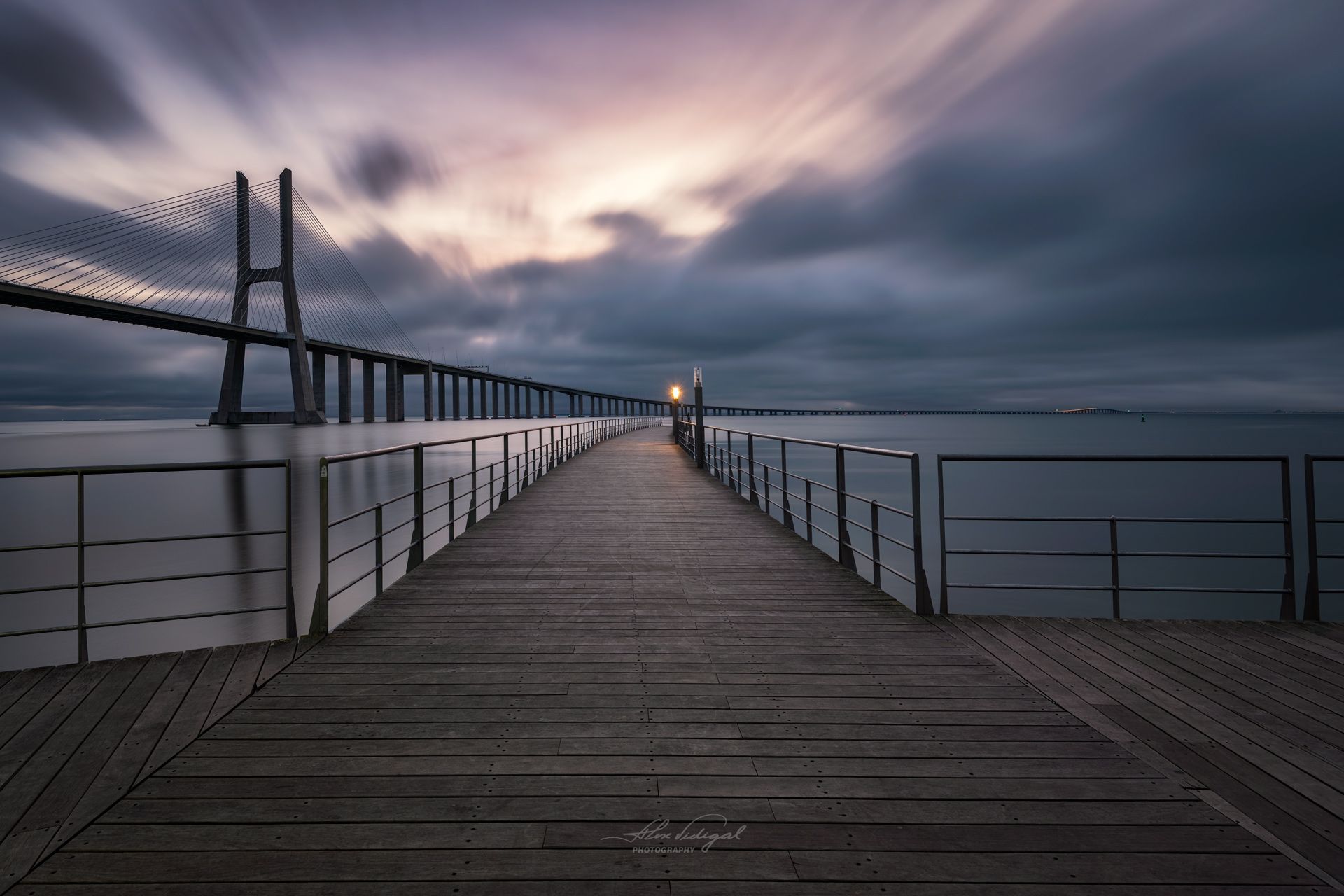 Vasco da Gama Bridge, Lisbon, Portugal