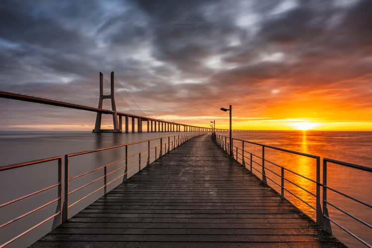 Vasco da Gama Bridge, Lisbon