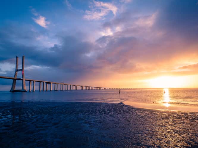 Vasco da Gama Bridge, Lisbon