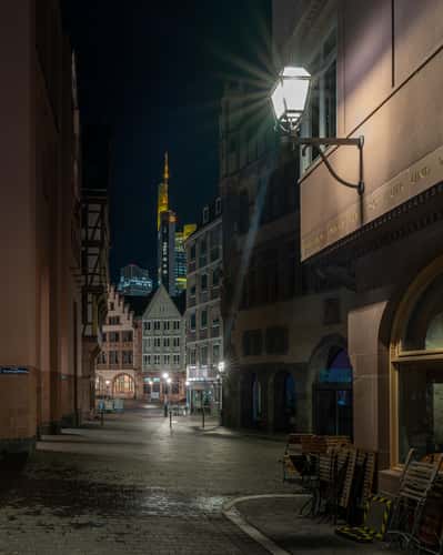 View of Domturm from Römerberg - Frankfurt am Main