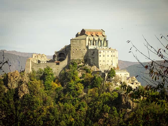View on Sacra di San Michele