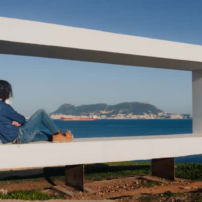 View to Gibraltar, Spain