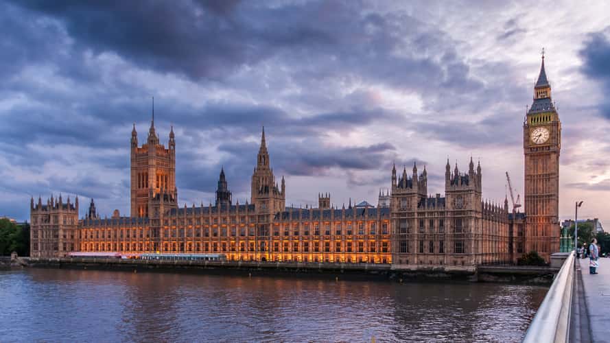 Big Ben from Westminster Bridge, London