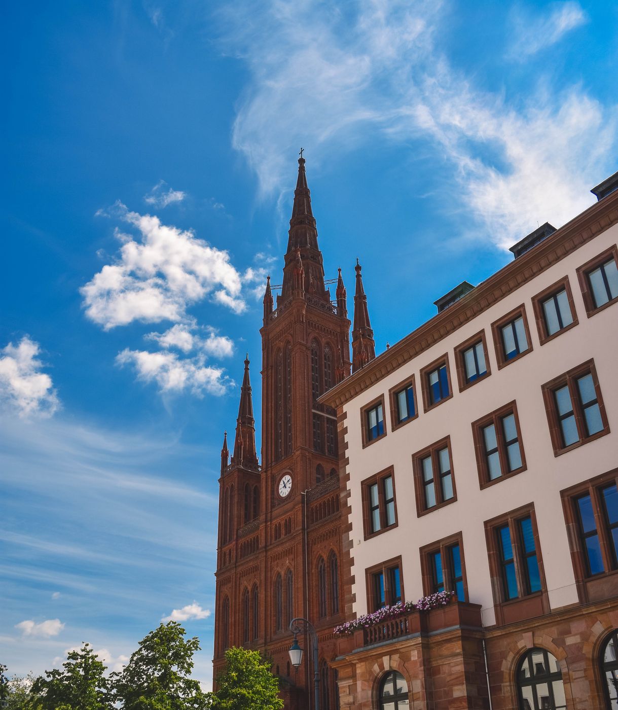 The Marktkirche in Wiesbaden, Germany