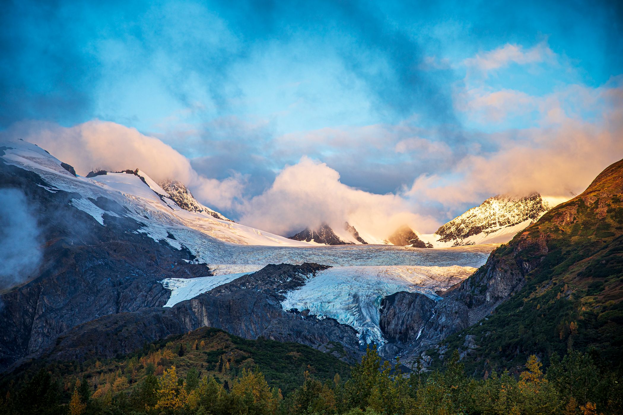 Worthington Glacier, USA