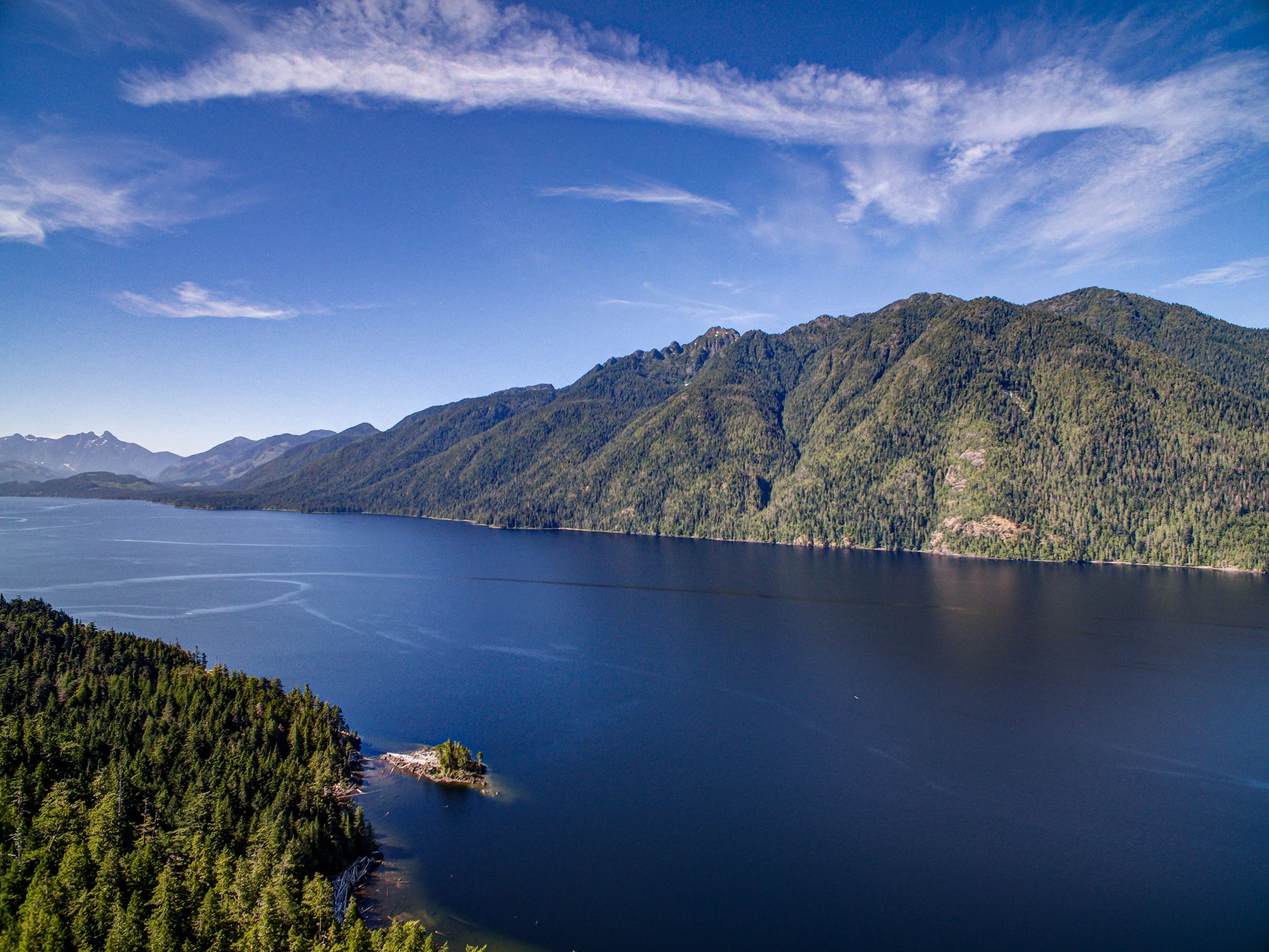 Woss Lake Aerial, Canada