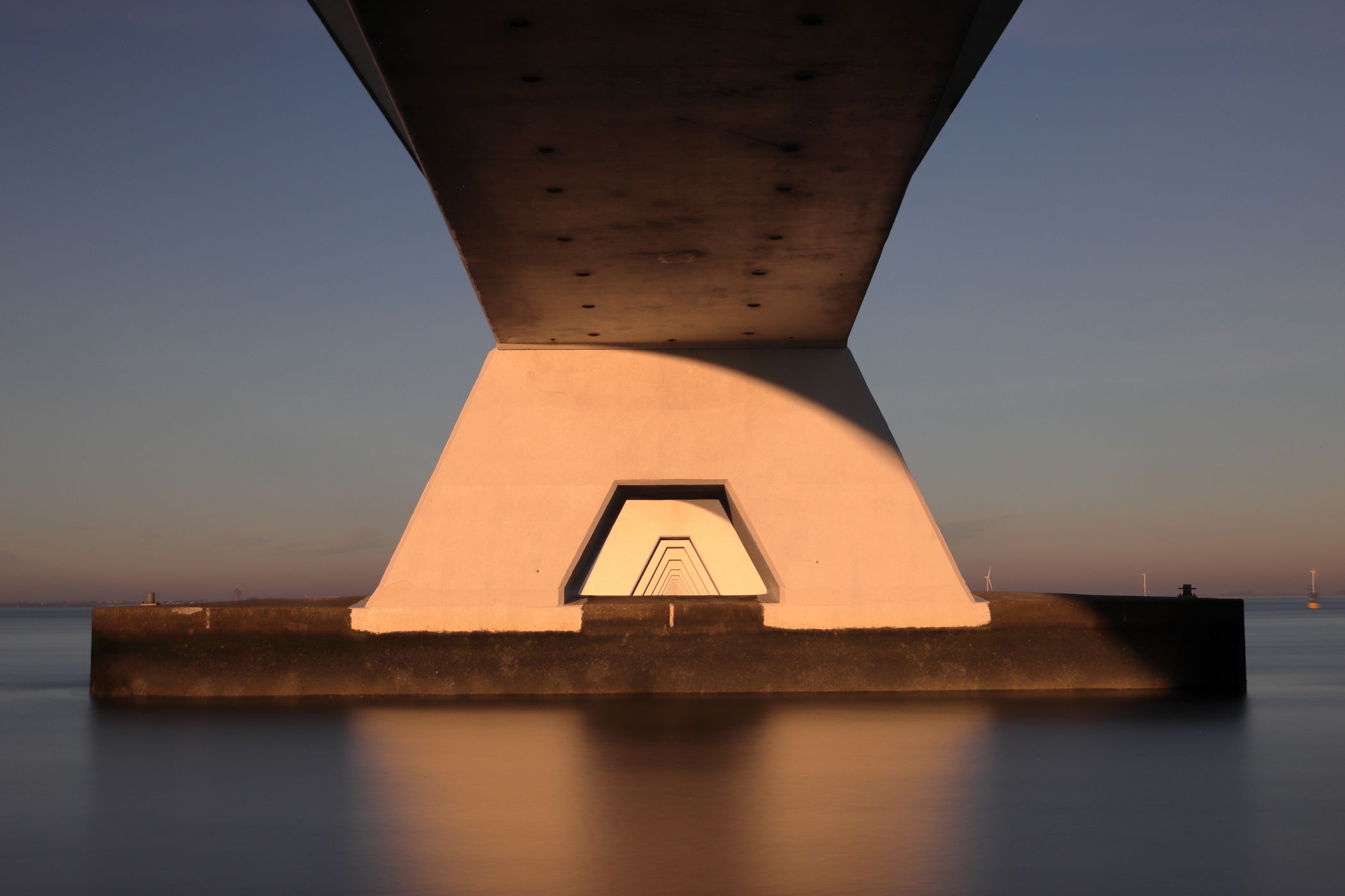 Zeelandbrug / Zeeland bridge (long exposure), Netherlands