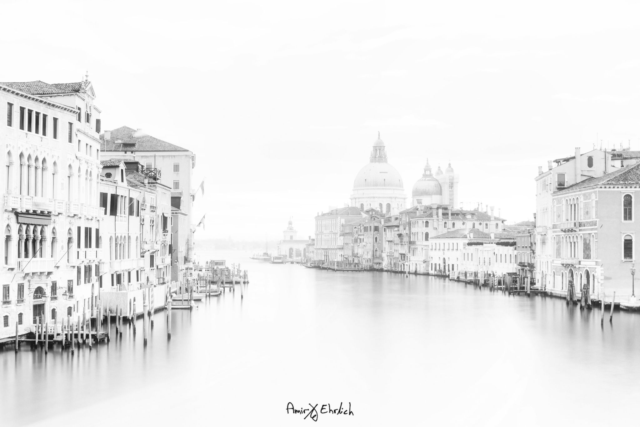 View from Ponte dell'Accademia, Venice, Italy