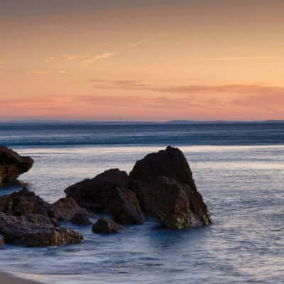 Amanecer desde cala Bot, Spain