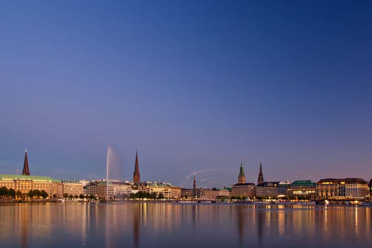 Binnenalster-View, Hamburg