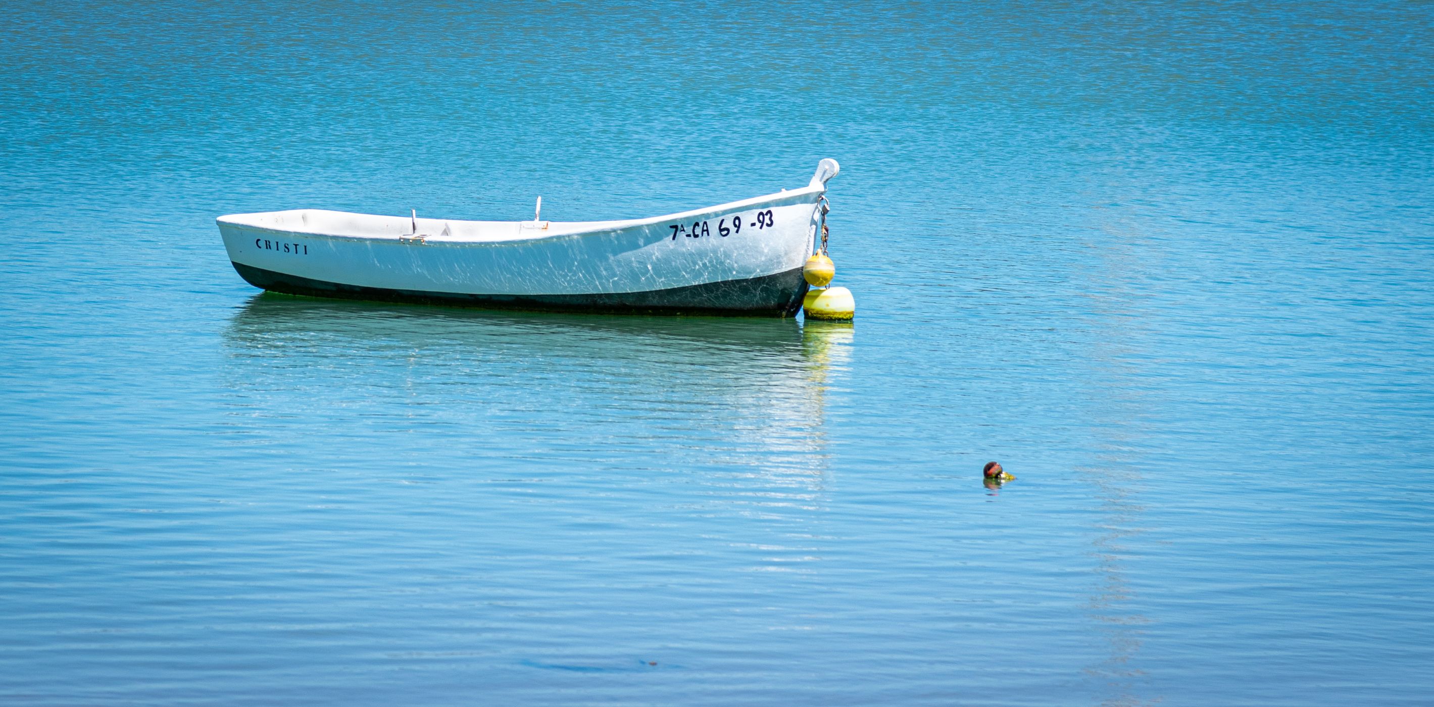 boats in sancti petri, Spain
