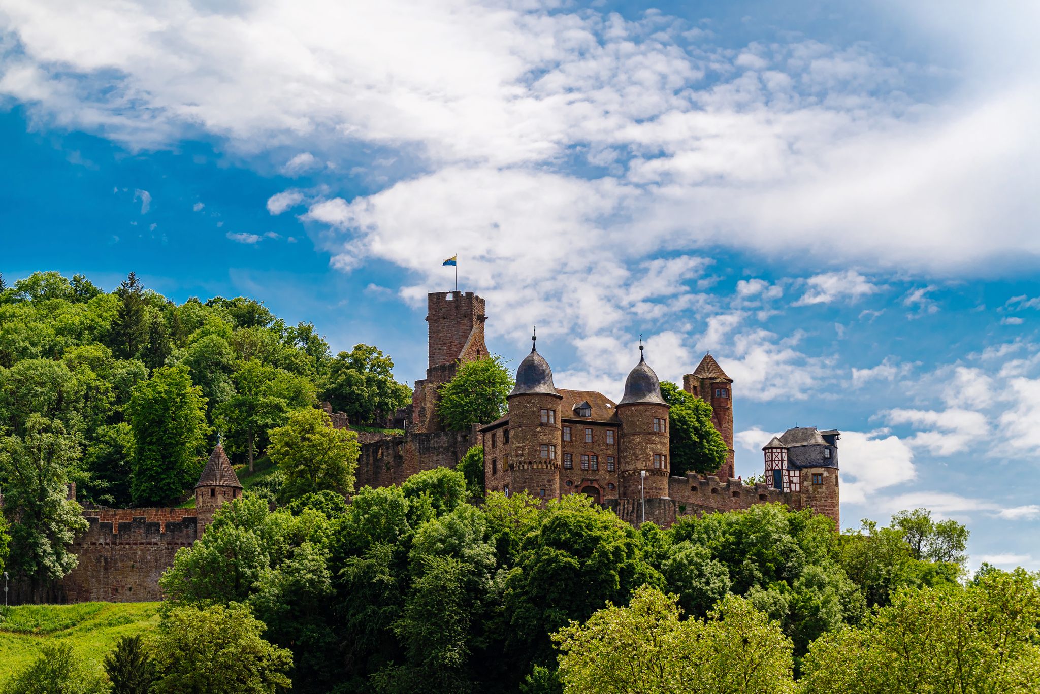 Burg Wertheim in Germany, Germany