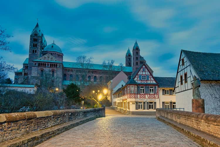 Cathedral Speyer view