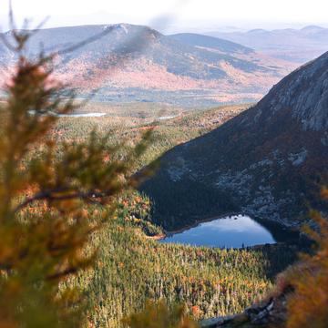 Chimney Pond Overlook Via Cathedral Trail, USA
