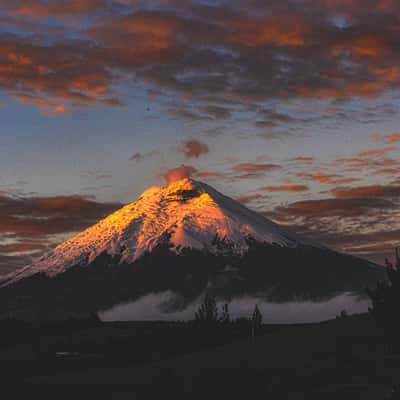 Cotopaxi from Chilcabamba Mountain Lodge, Ecuador