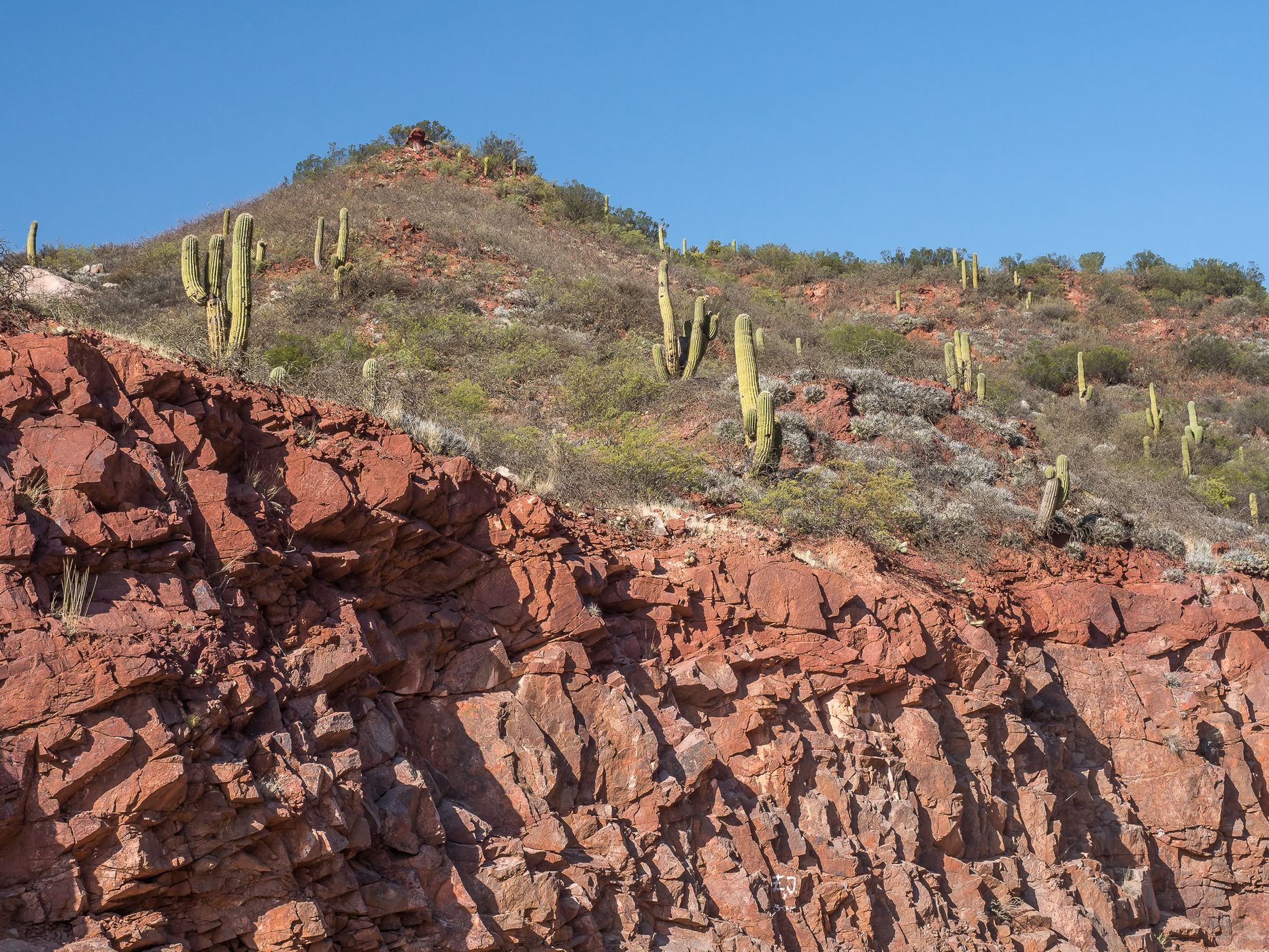 Cuesta de Miranda, eastern end, Argentina