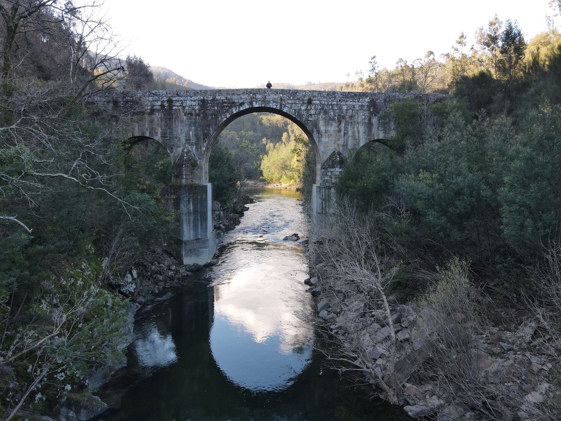 Cunhedo Roman Bridge, Portugal