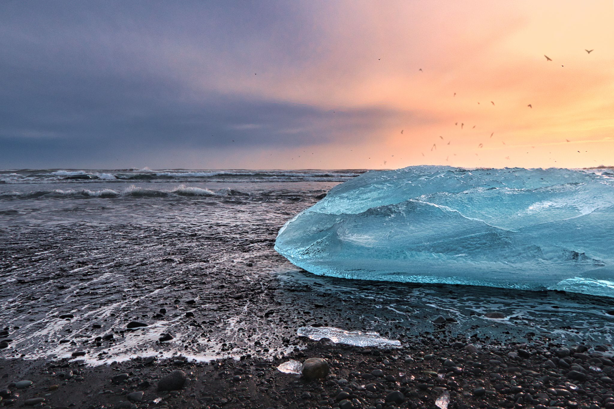 Diamond Beach in Iceland, Iceland