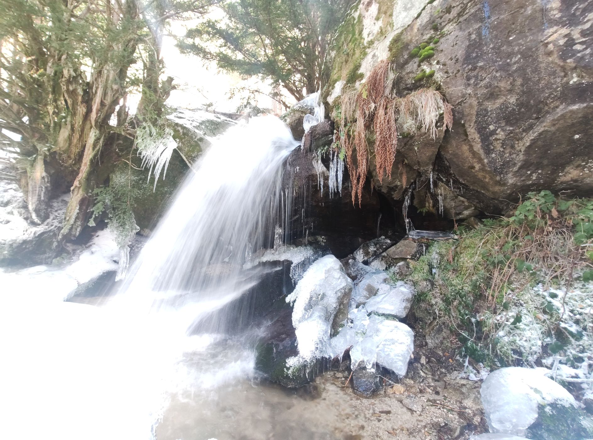 Ducha de los Alemanes, Spain