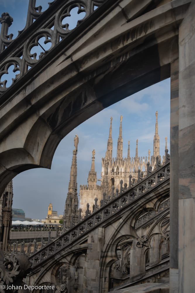 Terraces of Milan Cathedral, Italy