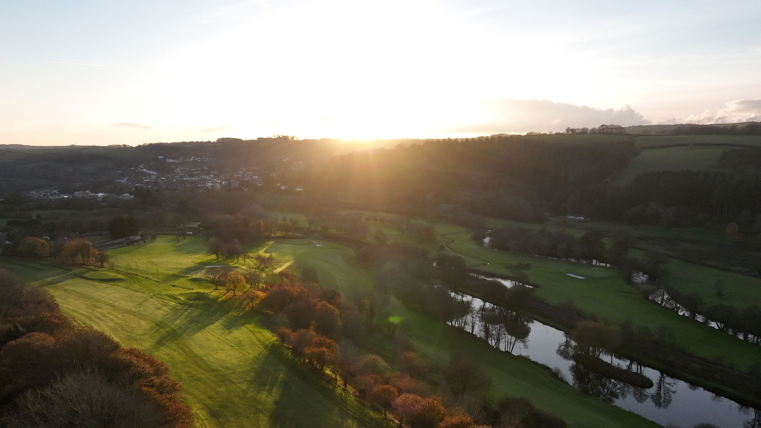 Gillyflower Golf Course [Drone], United Kingdom