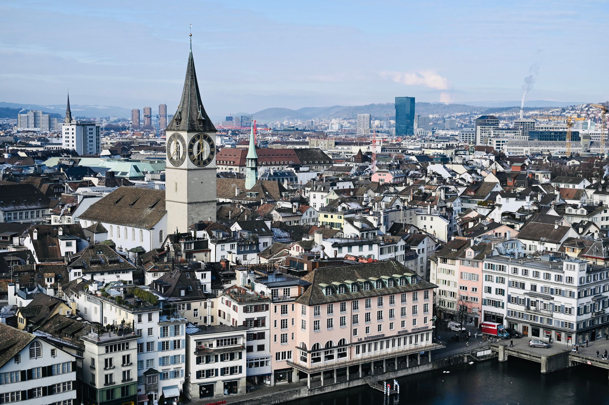 Grossmünster Tower, Zürich, Switzerland