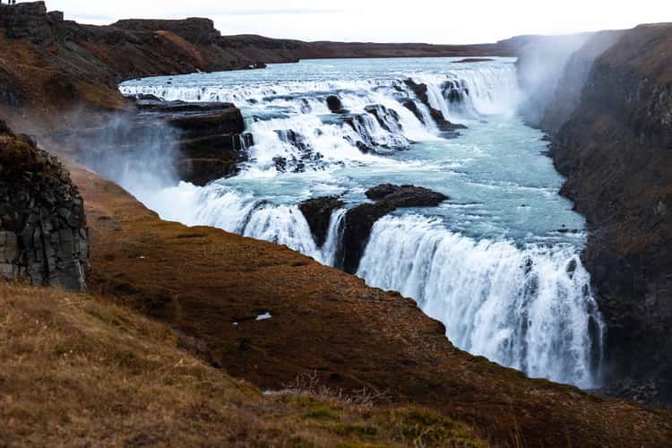 Gullfoss waterfall