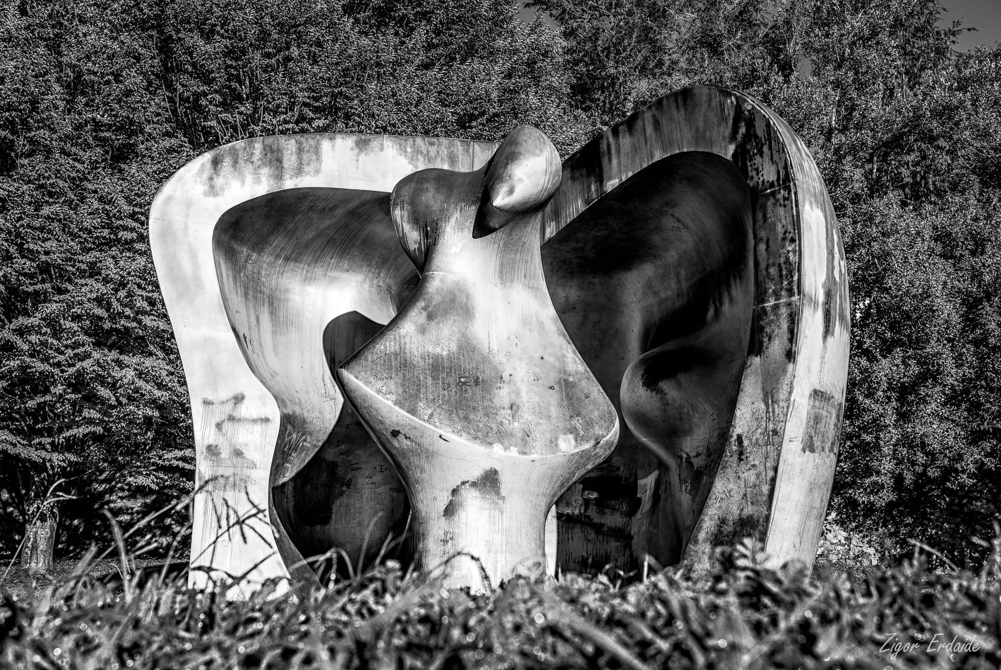 Henry Moore sculpture, Spain