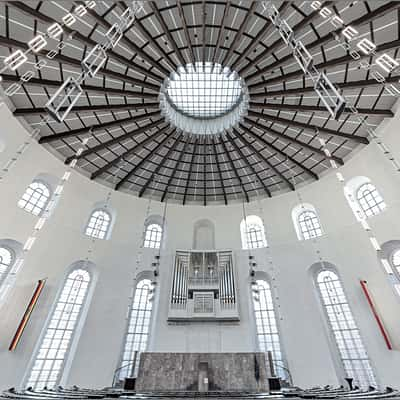 Interior St. Paul's Church, Frankfurt am Main, Germany