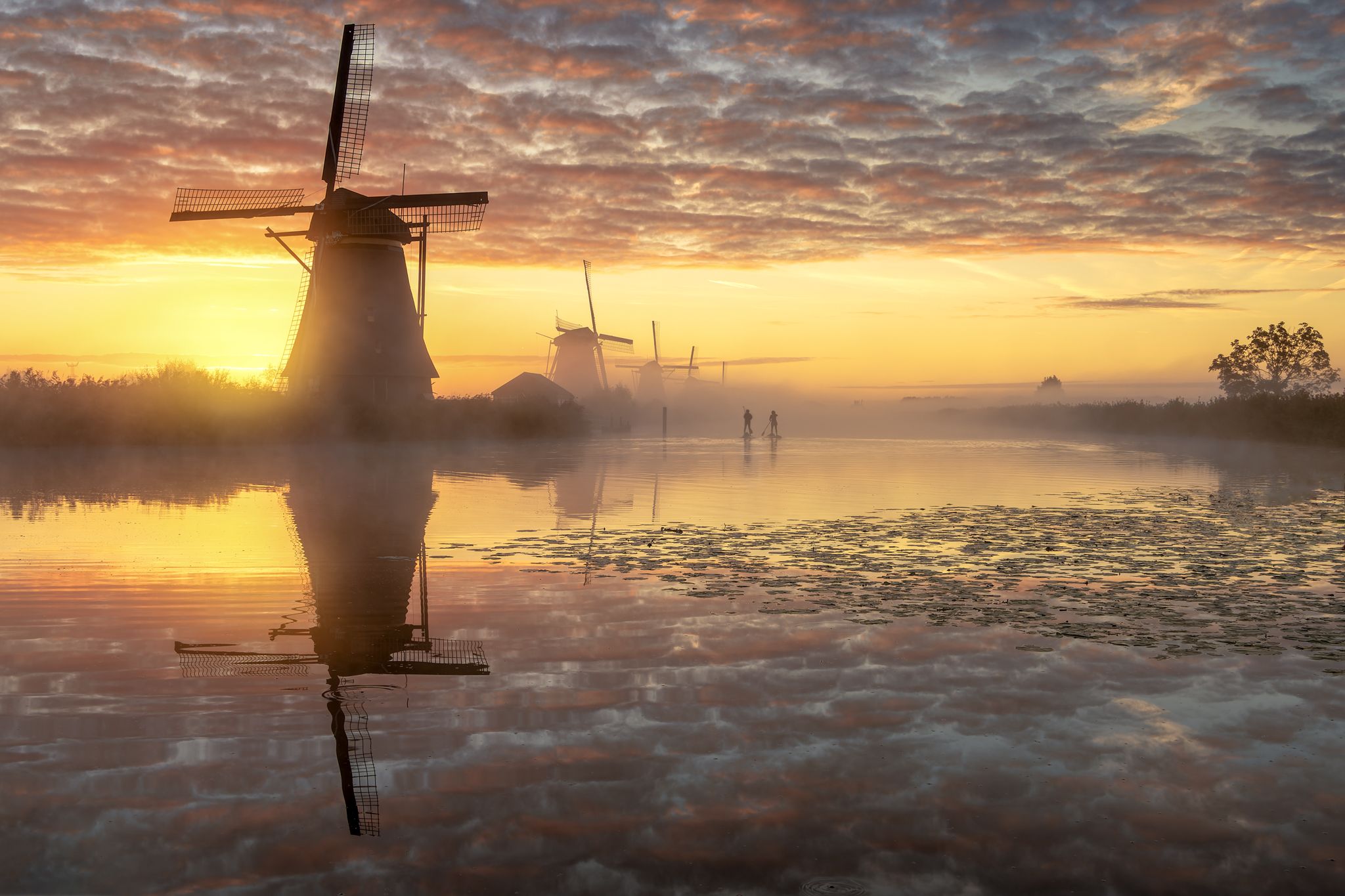 Windmills, Kinderdijk UNESCO World Heritage, Netherlands
