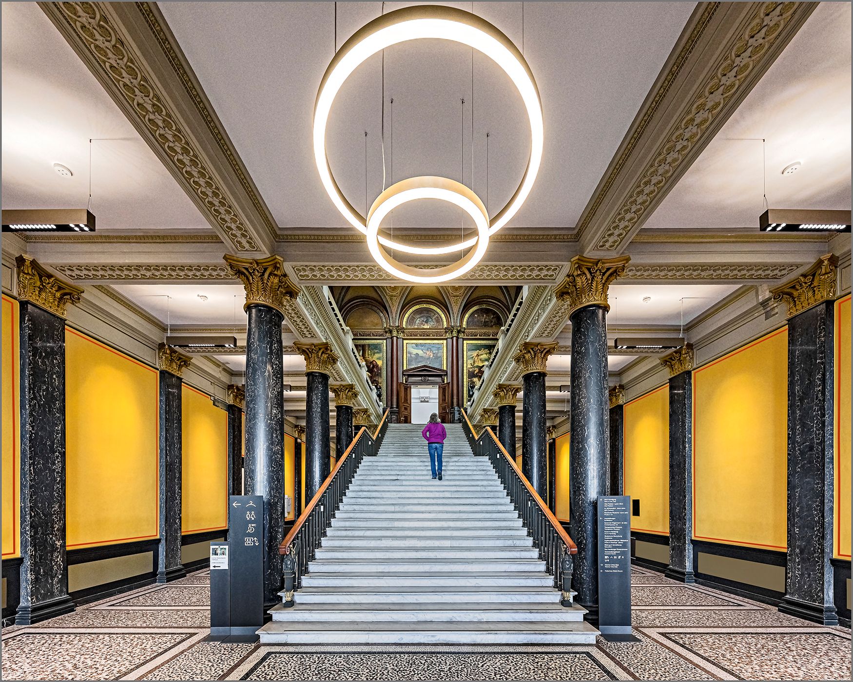 Kunsthalle Hamburg from the inside, Germany