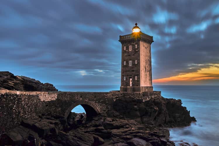 Phare de Kermorvan (lighthouse)