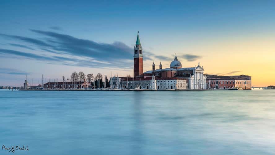 Milky morning in Venetian Lagoon